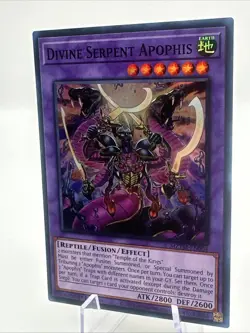 Divine Serpent Apophis MZTM-EN004 Yugioh 1st Edition (New) Super Rare - Image 4