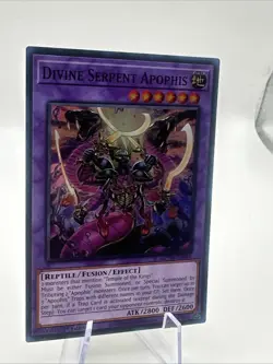 Divine Serpent Apophis MZTM-EN004 Yugioh 1st Edition (New) Super Rare - Image 5