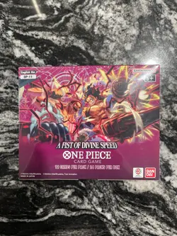 One Piece Card Game OP-11 A Fist of Divine Speed English Booster Box - Image 1