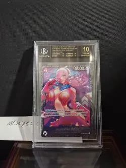 2024 One Piece Vinsmoke Reiju Top 8 Treasure Cup BGS 10 BLACK LABEL POP 1 - Image 1