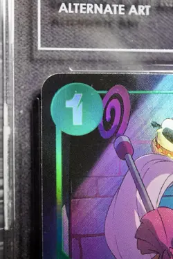 One Piece Perona Alternate Art Op09-034 Psa 9 - Image 2