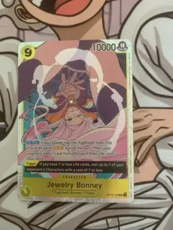 Jewelry Bonney OP13-108 SR Carrying on His Will One Piece TCG English NM - Image 1