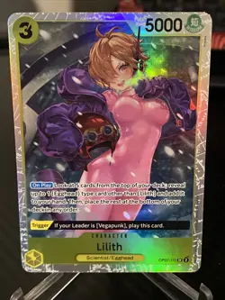 Lilith 2024 ONE PIECE OP07-111 SR 500 YEARS IN THE FUTURE English - Image 1