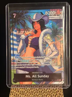 Bandai One Piece CCG Ms. All Sunday OP14-084 NM - Image 1