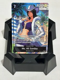 One Piece TCG - Ms. All Sunday - (Alternate Art) OP14-084 - English - Image 1