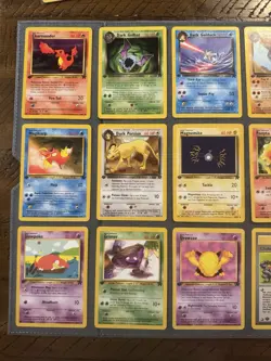 Team Rocket 1st Edition Pokemon Card Lot - 18 Cards - Non Holo - LP/NM - Image 2