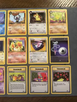 Team Rocket 1st Edition Pokemon Card Lot - 18 Cards - Non Holo - LP/NM - Image 3