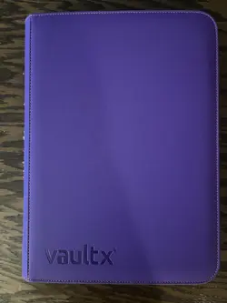 Used Vault X Exo-Tec Zip Binder SV1 (Unlimited) 9-Pocket - 360 Cards - Image 1