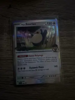 Pokemon TCG Hop's Snorlax Promo Holo Card Lot SVP 084 177/159 2 Cards - Image 2