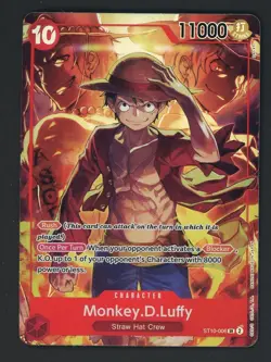Monkey.D.Luffy (Treasure Booster Set) ST10-006 One Piece Promo Card Foil - Image 1