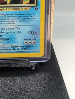 Pokemon TCG Politoed Neo Discovery Holo Card 8/75 - Image 4