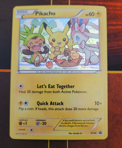 Pokemon Pikachu TCG XY95 XY Black Star Promo Holo Card 11 - Image 1
