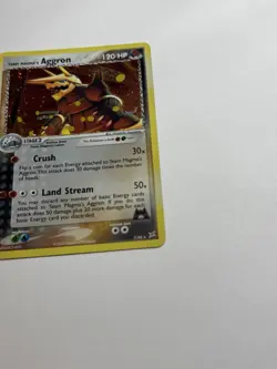 Team Magma's Aggron 7/95 Pokemon EX Team Magma vs Team Aqua Holo Rare Card - LP - Image 5
