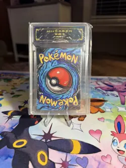 Pokemon Collectible Chinese Comic Art Card Slab SQUIRTLE FULL Art Holo Rare - Image 2
