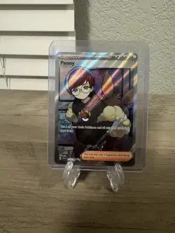 Penny 239/198 Full Art Trainer ⭐ Crown Zenith Galarian Gallery Pokemon Card NM - Image 1