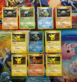 Vintage Pokemon Card Lot Holo Reverse Holo Etc Fire Squirtle Pikachu Ditto - Image 1