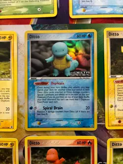 Vintage Pokemon Card Lot Holo Reverse Holo Etc Fire Squirtle Pikachu Ditto - Image 2