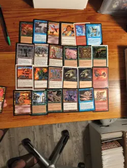 Vintage Magic The Gathering Opened Lot of Cards - Image 2