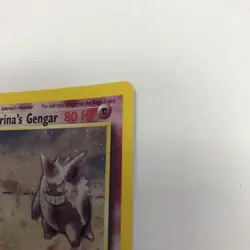 Pokemon Card - Sabrina's Gengar 14/132 Gym Heroes Holo Rare SWIRL - Image 4