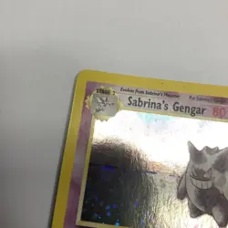 Pokemon Card - Sabrina's Gengar 14/132 Gym Heroes Holo Rare SWIRL - Image 5