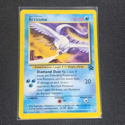 Articuno - 22 - Black Star Promo - Aoki Error - Pokemon Card - LP - Image 1