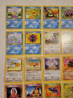 Vintage Pokemon Card Lot of 30 - Base Set Jungle Fossil WOTC 1999 LP/NM - Image 2