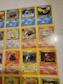 Vintage Pokemon Card Lot of 30 - Base Set Jungle Fossil WOTC 1999 LP/NM - Image 3