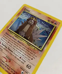 Pokemon Entei Neo Revelation TCG Holo Unlimited Rare Card 6/64 - Image 3