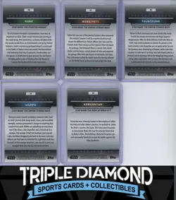 2024 Topps Chrome Star Wars Hyperspace Lot of 5 Cards #/199 Y255 - Image 2