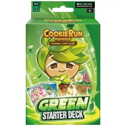 CookieRun: Braverse Trading Card Game - Starter Deck Green - Strategic Game Play - Image 1