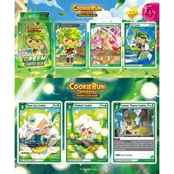 CookieRun: Braverse Trading Card Game - Starter Deck Green - Strategic Game Play - Image 5