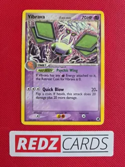 Vibrava 24/101 Dragon Frontiers Non Holo Rare Pokemon Card 2006 HP - Image 1