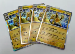 Jolteon Holo 135/165 x4 4x Pokemon Card 2023 Scarlet & Violet 151 Playset - Image 1