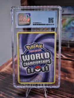 Dark Tyranitar 19 Pokemon Card Pokemon World Championships 2005 CGC 8 Near Mint - Image 2