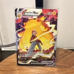 Pokemon Pikachu VMAX SWSH062 Promo Full Art Gigantamax Holo Card - Image 1