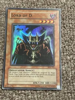 Yugioh Lord of D. SDK-041 Super Rare Card - Image 1
