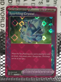 Pokemon TCG Sparkling Crystal 142/142 ACE SPEC Rare Card SCR NM - Image 1
