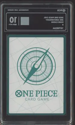 2025 One Piece Chinese 3rd Anniversary Don!! Card Jewelry Bonney PCG 10 GEM MINT - Image 2