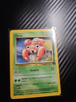Pokemon TCG Paras Jungle Card 59/64 Regular Common 1st Edition - Image 1
