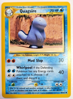 Quagsire - Yuka Morii - Pokemon 2001 Neo Revelation Card TCG Vintage WOTC - Image 1
