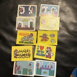150+ LOT Pokemon Old Maid Topps Mario Cards Ditto Bowser Eevee Mew Spare Card - Image 4