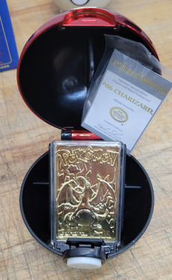 Pokemon 23K Gold Plated Trading Cards 1999 Burger King Full Set w/ COA and Boxes - Image 2