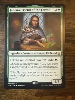 Jaheira, Friend of the Forest Near Mint Commander Legends: Battle for Baldur's G - Image 1