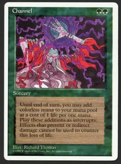 ***Channel*** MTG Alternate 4th Edition Magic Kid Icarus - Image 1