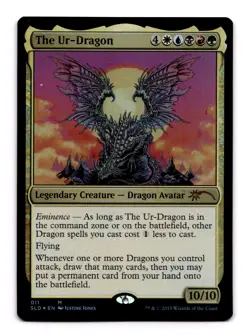 The Ur-Dragon Secret Lair Drop Series Foil. Mint. Never Played NM - Image 1