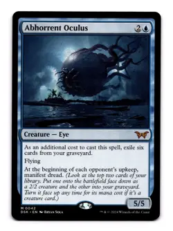 Abhorrent Oculus - 42 DSK: Duskmourn: House of Horror M Normal NM - Image 1