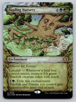 Sapling Nursery Showcase FOIL - Lorwyn Eclipsed MTG - Image 1