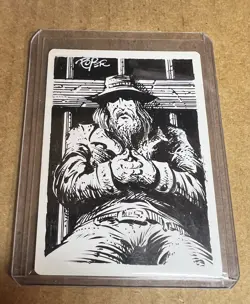 Mindbreak Trap Signed Sketched Foil Artist Proof MTG RARE - Image 2