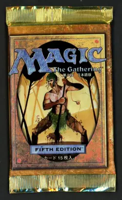 ***Japanese 5th Edition Booster Pack*** MTG Magic Kid Icarus - Image 1