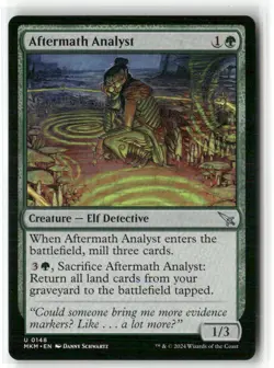 Aftermath Analyst MKM MTG NM Regular Magic - Image 1